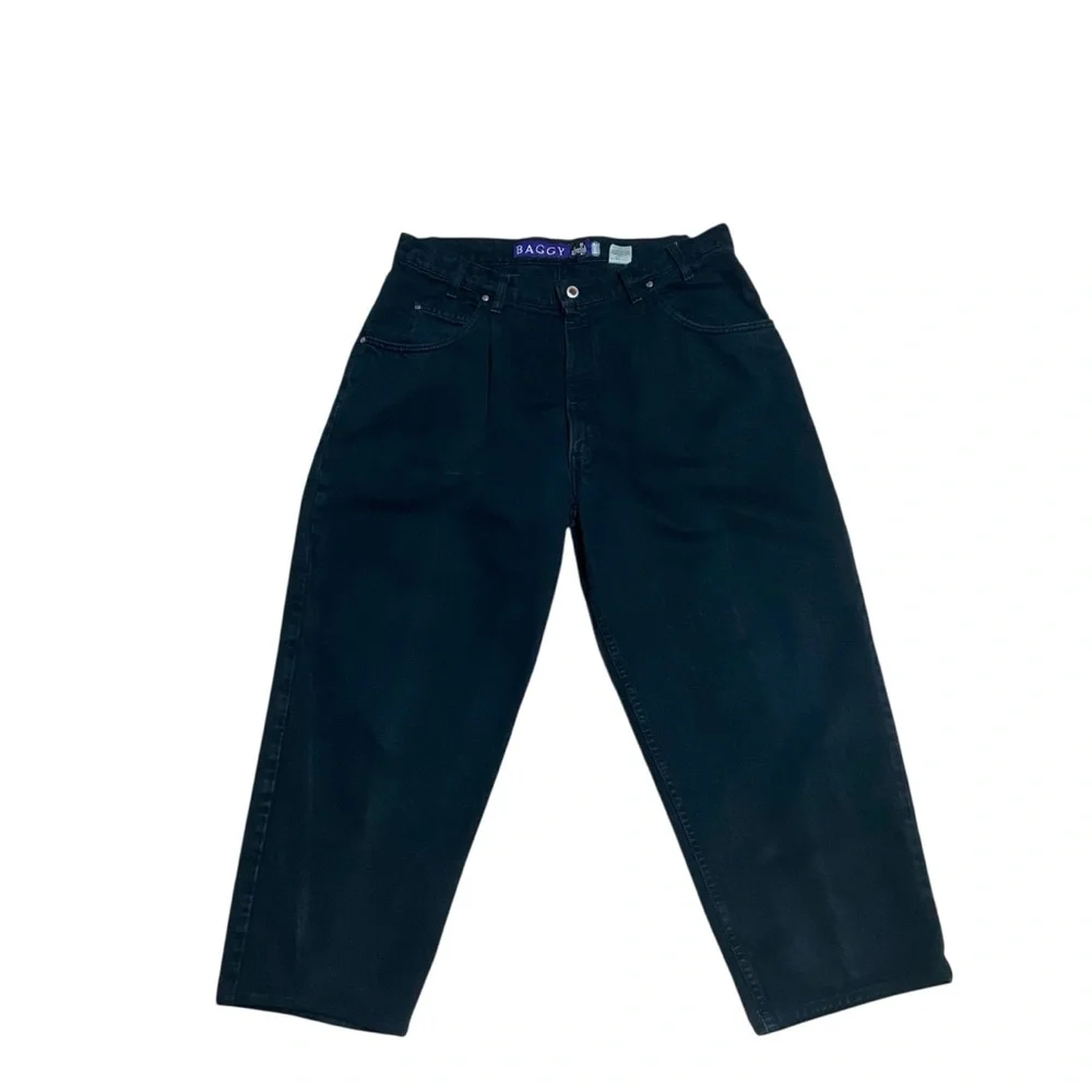 Vintage Levi’s SilverTab Purple Label 90s Baggy Black Jeans Y2K